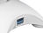 Mars Gaming MHHPROW, Blanco, One size