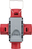 Brennenstuhl 1081640 Netzstecker-Adapter Grau, Rot
