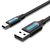 Vention USB 2.0 A Male to Mini-B Male Cable 3M Black PVC Type
