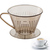 Kaffeefilter klar, 2 Tassen für alle handelsüblichen Papierfilter Gr. 2, ideal