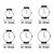 Montre Femme Casio G-Shock G-LIDE BLACK - SURF TIDE GRAPHS