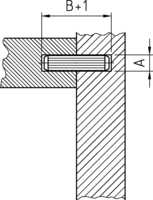 DIN 68150 Holzdübel Form A, Riffeldübel nach DIN 68150 5x30mm