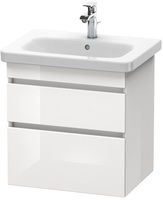 Duravit Waschtischunterbau DURASTYLE 448x580x610mm weis hochglanz/we ma DS648002218