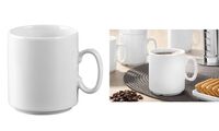 Esmeyer Kaffeebecher "Diane", 6er Set, weiß (6450047)