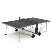 Recreational Table Tennis Table Advanced Outdoor - Grey - One Size