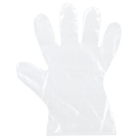 Artikelbild: PE-Handschuhe gehämmert transparent, Herrengröße
