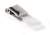 Durable Rotating ID Card Name Badge Clips from Recycled Metal | 25 Pack | Silver