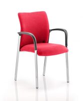Academy Fully Bespoke Fabric Chair with Arms Cherry