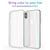 NALIA Tempered Glass Case compatible with iPhone X / XS, Protective Iridescent Holographic Hard Cover with Silicone Bumper, Shockproof & Scratch-Resistent Back Protector Transpa...