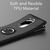 NALIA Ring Cover compatibile con OnePlus 8 Pro Custodia, Silicone Case con Anello Girevole 360-Gradi Rotazione per Supporto Magnetico Auto, Protettiva Kickstand Copertura Protez...