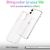 NALIA Clear Tempered Glass Cover compatible with iPhone 12 / iPhone 12 Pro Case, See Through Holographic Rainbow Hardcase & Silicone Bumper, Protective Scratch-Resistant Shiny S...