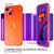 NALIA Chiaro Cover Neon compatibile con iPhone 14 Plus Custodia, Trasparente Colorato Silicone Copertura Traslucido Case Resistente, Protettiva Antiurto Sottile Bumper Morbido c...