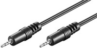 Audio-Video-Kabel 1,5 m , 2,5 mm stereo Stecker>2,5 stereo Stecker