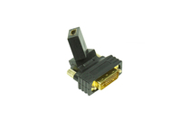 Adapter HDMI 19pol Buchse an DVI 24+1 Stecker, axial verstellbar, Good Connections®