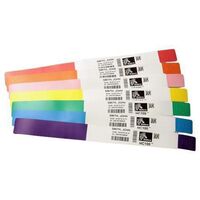 Z-Band Fun, Purple Z-Band Fun, Purple, Self-adhesive printer label, Direct thermal, 1" x 10" Druckeretiketten