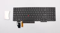 NMCHYKB-BLBKGB FRU01YP628, Keyboard, UK English, Keyboard backlit, Lenovo, ThinkPad P72 Einbau Tastatur