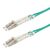 Fibre Optic Jumper Cable, 50/125µm, Lc/Lc, Om3, Turquoise 0.5 M