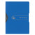 Bewerbungsmappe A4 Express-Clip blau easy orga to go, PP, A4, 30 Blatt