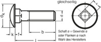 DIN 603, Flachrundschraube, M 10x35, 10.9, Zinklamelle, 480h, flZn/nc/TL µ0,09 -
