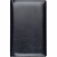 Visitenkartenmappe Soft 12,5x20cm schwarz