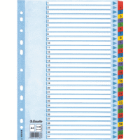 Register A4 Mylar 1-31 weiß