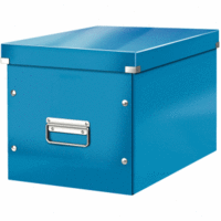 Archivbox Click &amp; Store Cube L Hartpappe blau