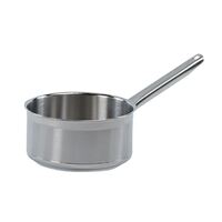Matfer Bourgeat Tradition Plus Stainless Steel Saucepan in Silver - 2.4 L