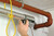 Lösbarer Kabelbinder, 752.0x13.0mm, Ø40.0-210.0mm, 888.0N, gelb/rot, 5ST
