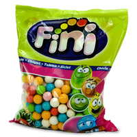 Fini Gum Balls, Kaugummi, Nachfüllbeutel 1kg