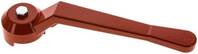 KOMBI6SROT Uchwyt laczony-czerwony, rozmiar 6, Standard (stal ocynkowana i lakie
