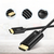Kabel adapter przejściówka z USB Typ C - HDMI 2.0 4K 60Hz 1.8m czarny