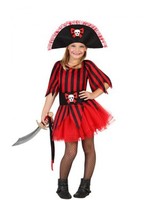 Disfraz para niñas de Pirata tutú 5-6A