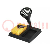Soldering iron stand; for soldering iron