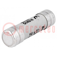Fuse: fuse; 16A; 690VAC; ceramic,cylindrical,industrial; 14x51mm