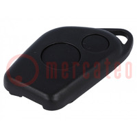 Front panel for remote controller; MINITOOLS; Body col: black