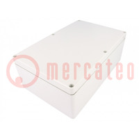 Enclosure: multipurpose; X: 160mm; Y: 250mm; Z: 90mm; EURONORD; ABS