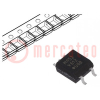 Optocoupler; SMD; Ch: 1; OUT: transistor; Uinsul: 3.75kV; Uce: 25V