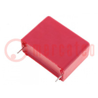 Capacitor: polyester; 33nF; 200VAC; 400VDC; 10mm; ±10%; 4x9x13mm
