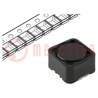 Inductor: wire; SMD; 10uH; 6.7A; 19mΩ; ±20%; 12x12x8mm; -40÷85°C