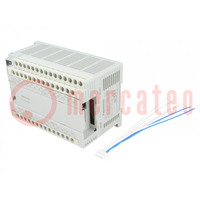 Module: driver programmable PLC; OUT: 16; IN: 24; FP-X0; IN 1: 24VDC