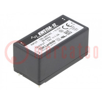 Konverter: AC/DC; 15,6W; 85÷265VAC; Utáp: 120÷370VDC; Ukim: 12VDC