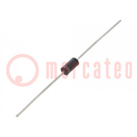 Diode: TVS; 600W; 200V; 2.2A; unidirectional; ±5%; DO15; Ammo Pack