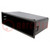 Radio box; 2 ISO; black; 58x188mm