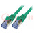 Patch cord; S/FTP; 6a; corde; Cu; LSZH; vert; 1m; 26AWG