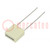 Capacitor: polyester; 33nF; 160VAC; 250VDC; 5mm; ±10%; -55÷105°C