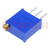 Potentiometer: mounting; multiturn; 1MΩ; 500mW; THT; ±10%; linear