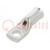 Tip: ring tube; M6; 25mm2; crimped; for cable; non-insulated; 3AWG