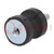 Vibration damper; M4; Ø: 15mm; rubber; L: 15mm; Thread len: 10mm