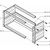 SCHROFF Bausatz, ungeschirmt, "flexible", zur Backplanemontage - BGTR PRO F 6HE 84TE 235T KD