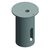 Technische Ansicht: Abdeck-Kappe verschließbar für Bodenhülse aus Stahl Art. bs40060